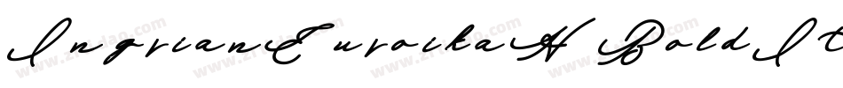 IngrianEuroikaH BoldItalic字体转换